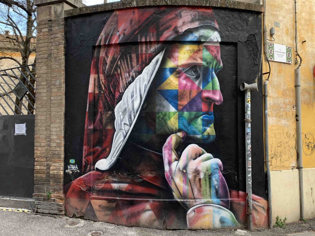 Street Art Kobra Dante